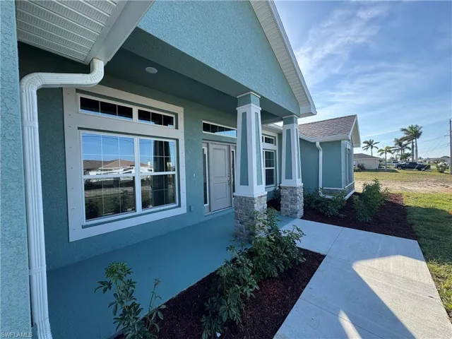 Covered front porch