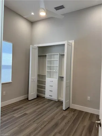 View of closet