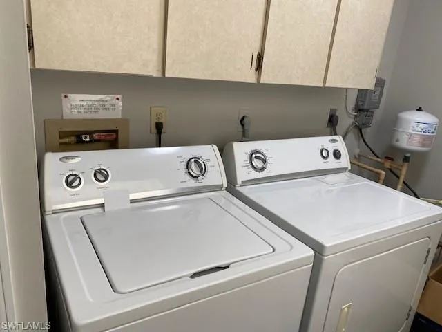 The condo provides interior laundry/utility room with full sized washer and dryer!