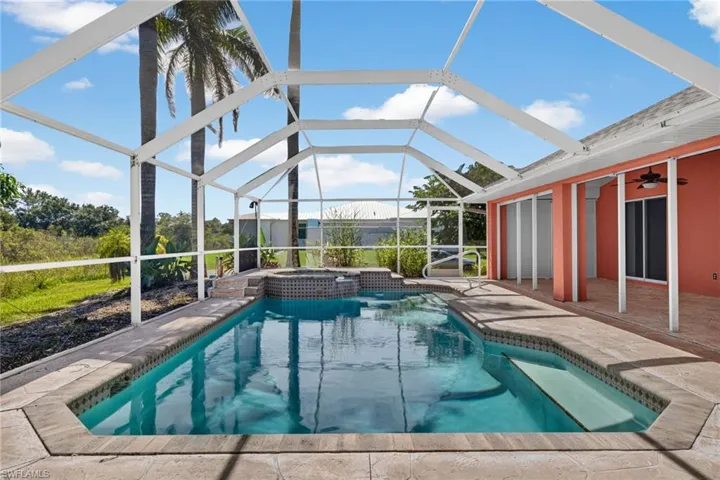 Inviting Pool with New Screening