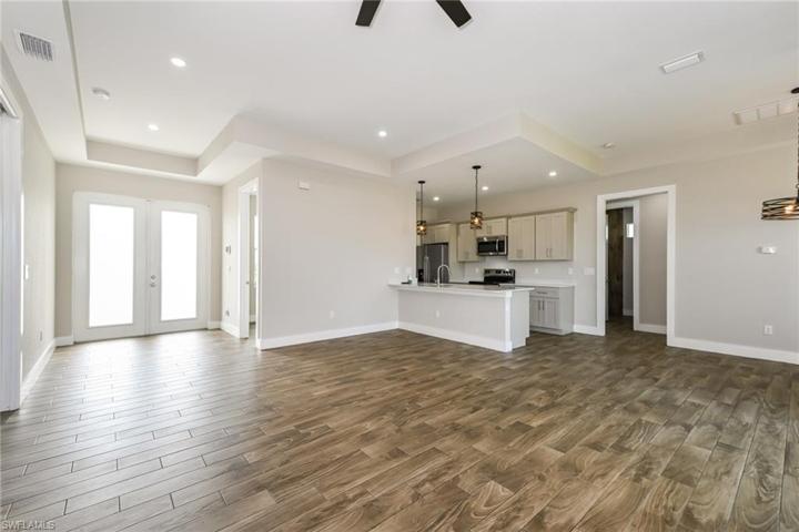 View of entrance from family room