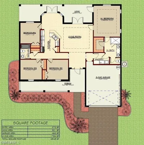 View of floor plan / room layout