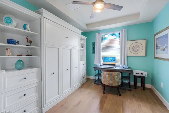 With a Murphy bed