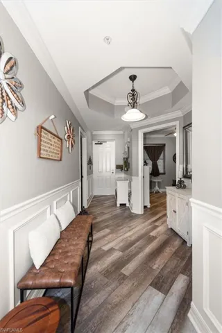 foyer leading to guest bedrooms/front door