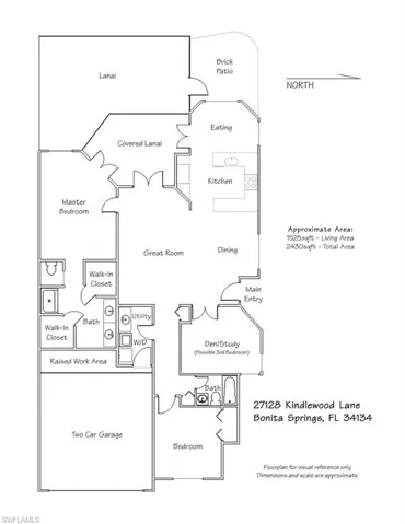 Approximate Floorplan/Layout