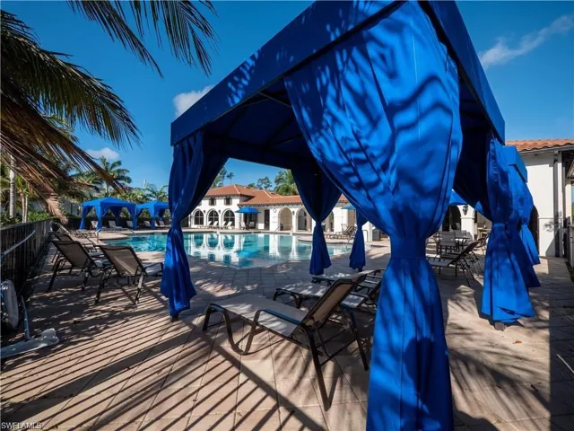 Community Cabanas at Pool