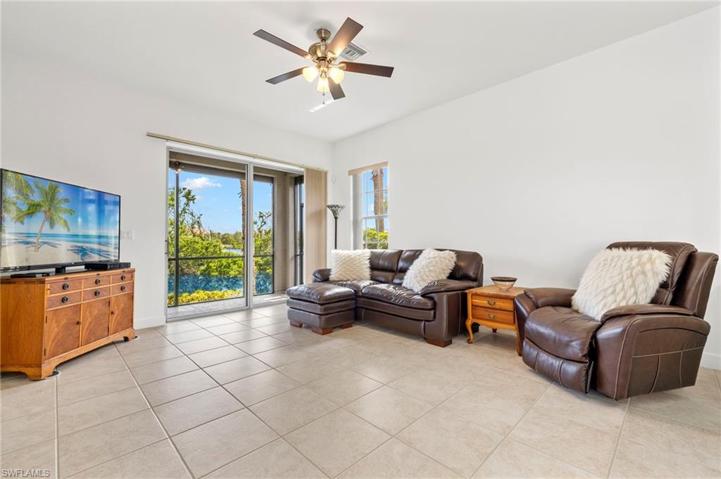 Living Room looking at the waterview