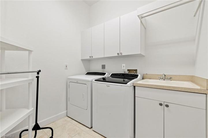 Large walk in Laundry Room