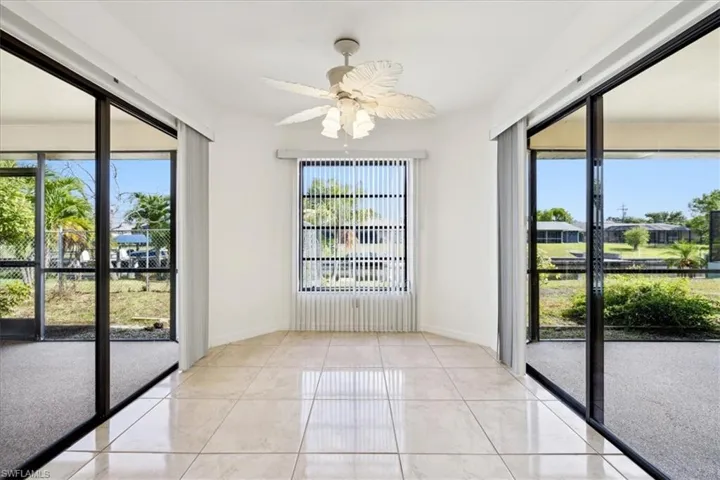Kitchen Dining Area with views.