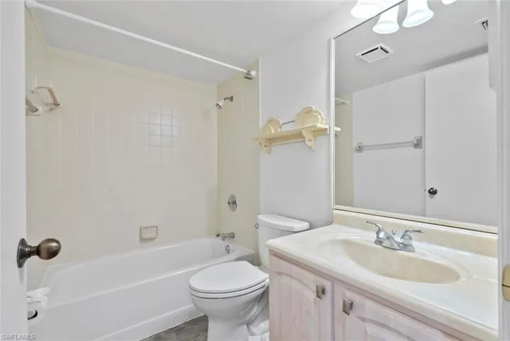 Convenient guest bathroom