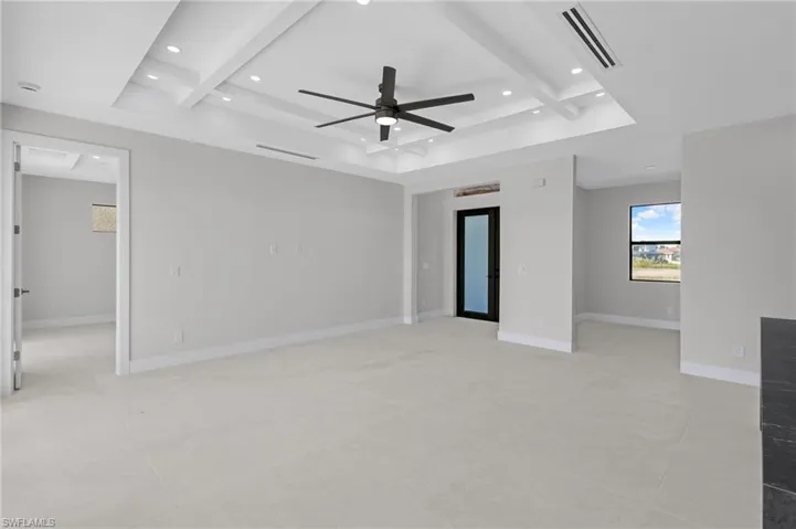 *glass pivot door to be installed*