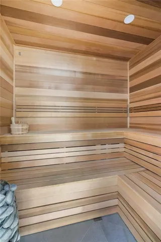 View of sauna