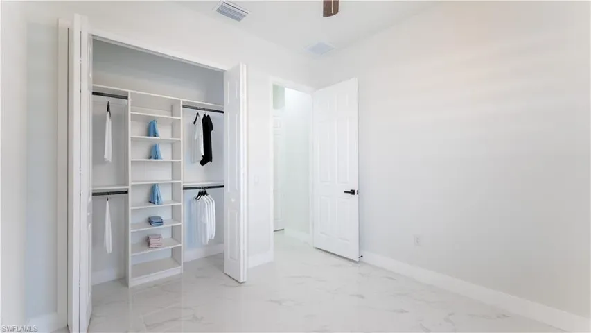 View of closet