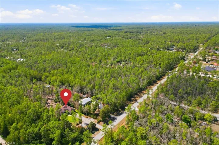 Prime South exposure offers gorgeous natural light & spectacular sunsets over the wooded nature view with plenty of room for a pool!