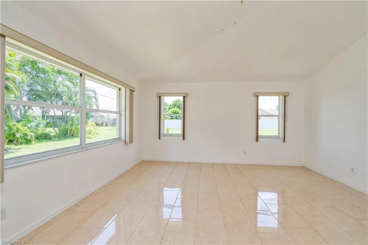 Spacious family room  and plenty of room for entertaining