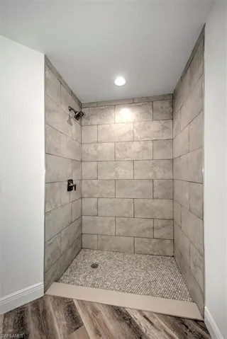 Master shower view