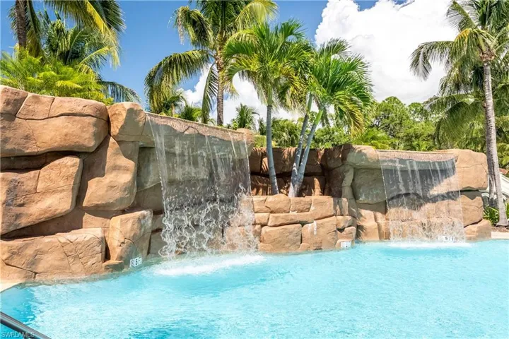 View of pool