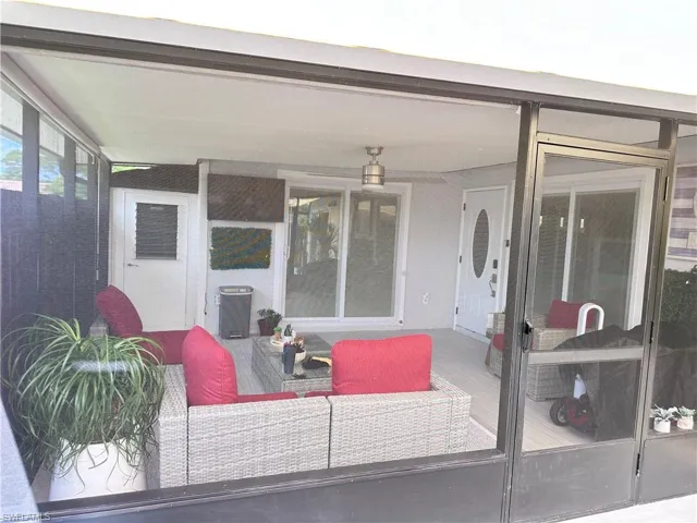 View of patio / terrace with a wooden deck