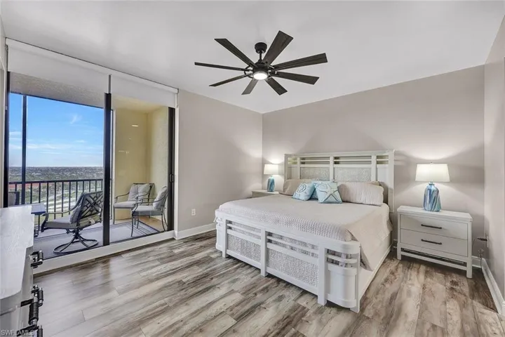 Expansive and Private. Waterproof laminate flooring.