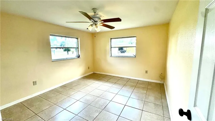 Lots of light in all of the bedrooms