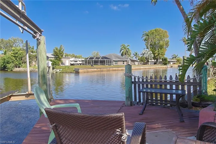 view from dock