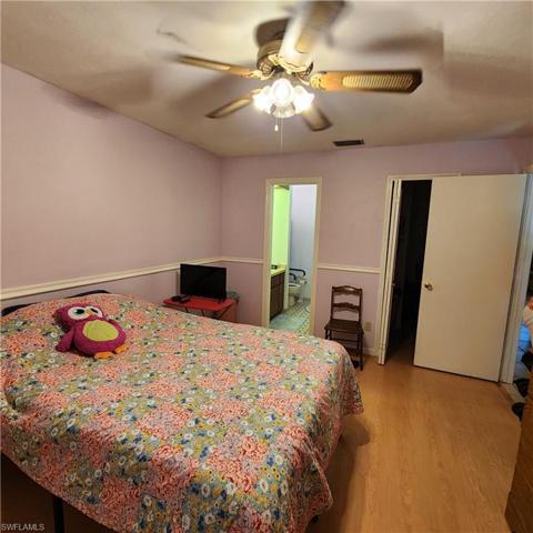 1510 Owners Bedroom looking towards Bathroom on left and Closet on Right