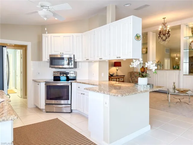 This kitchen design offers ideal storage space