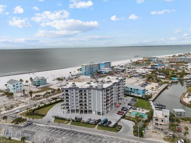 View of urban area with a nearby body of water