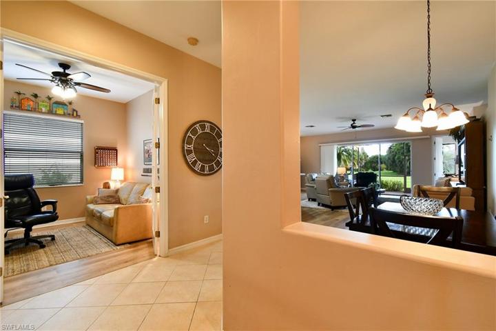 4th bedroom/den on left behind french doors