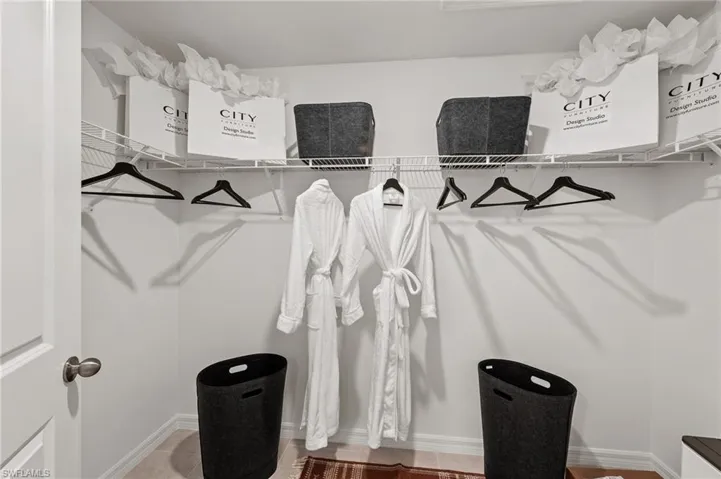 View of spacious closet