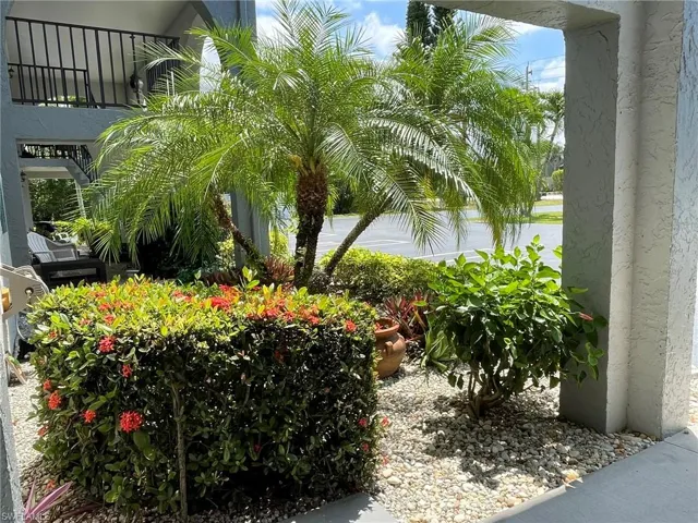 Nice Landscaping at the Entrance
