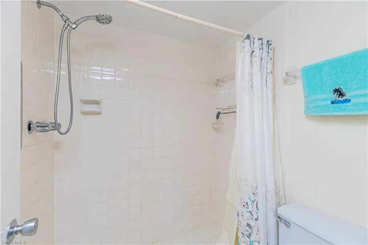 Walkin Shower in Primary Suite