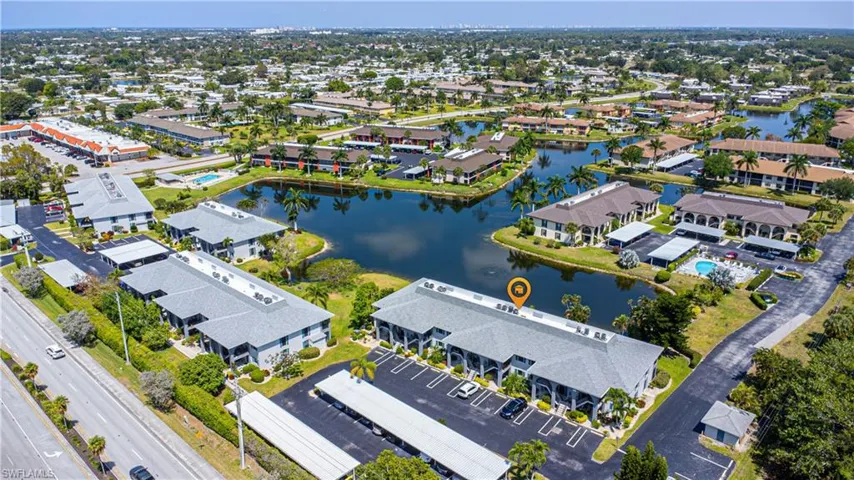 Aerial Photo of Fountains III