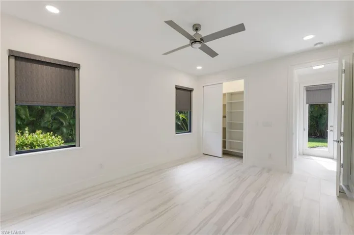 Bedroom 3 prior to staging