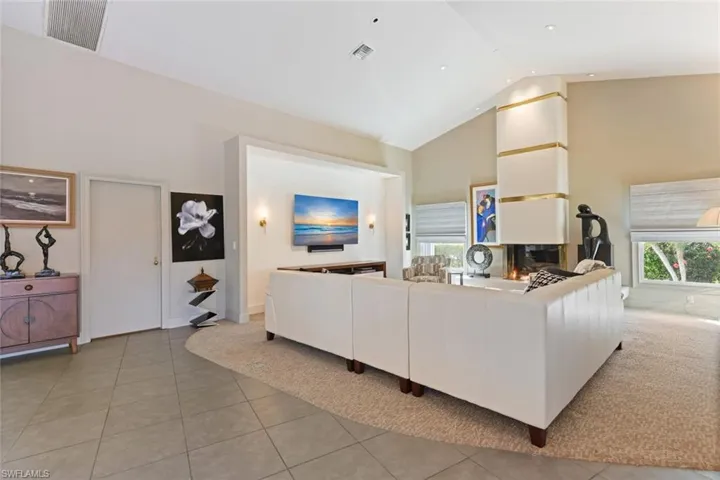 Popular open floor plan of the Great room,