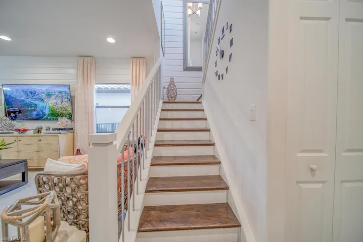View of stairs