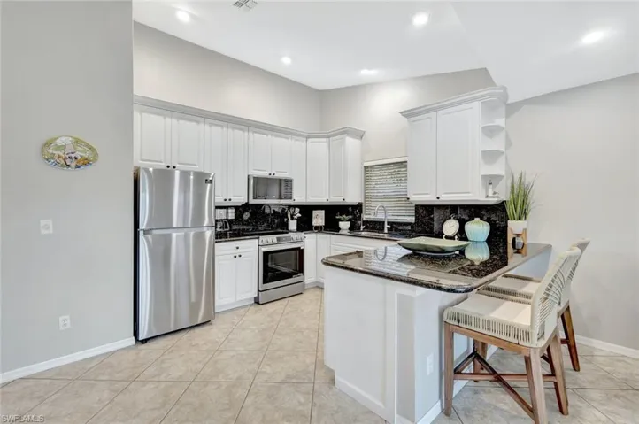 Kitchen with new stainless appliances