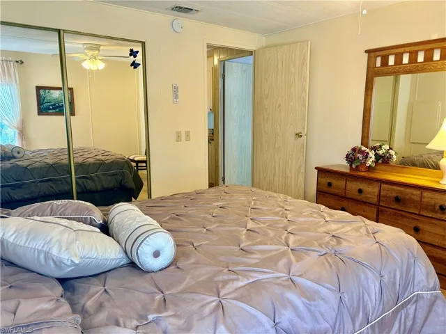 Bedroom featuring a closet