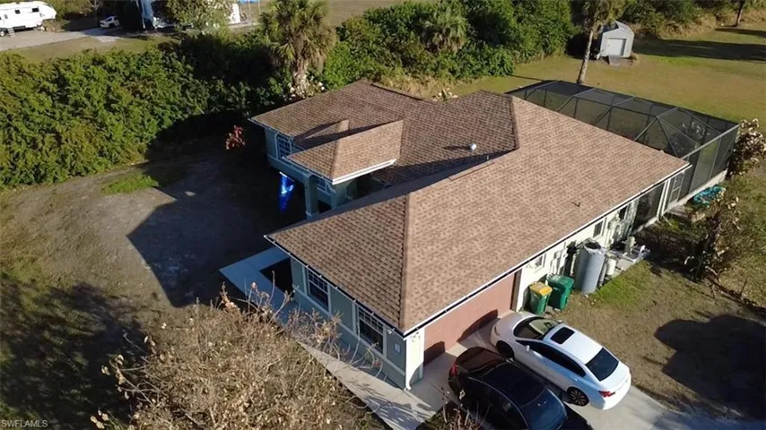 View from above of property-New Roof