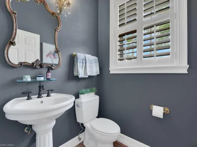 Bathroom with toilet