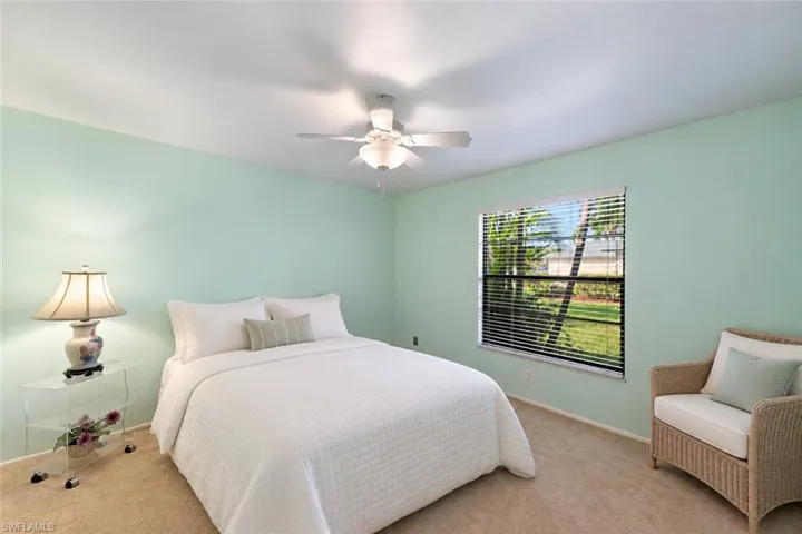 Furniture partially staged