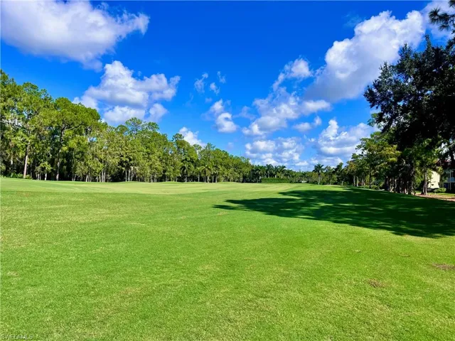 View from the Lanai of the 14th hole - par 5 Fairway and Green