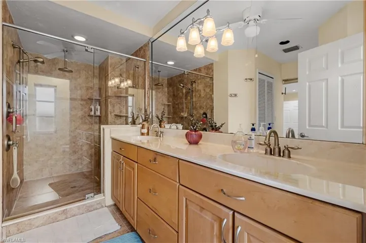 Master Bathroom with walk-in shower