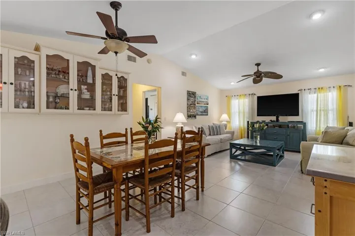 Casual Dining Area and Family Room