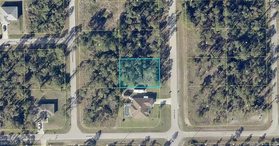 Survey Map. Aerial depiction of the property boundaries and land parcel configuration