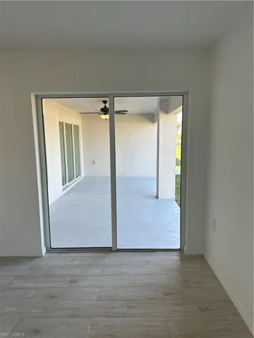 2nd bedroom with sliding door to Lanai