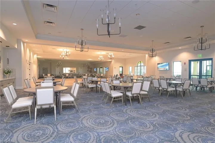 The Grand Hall features this lovely Dining/Event Room