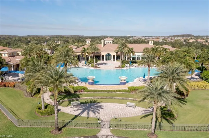 Aerial of community Amenities