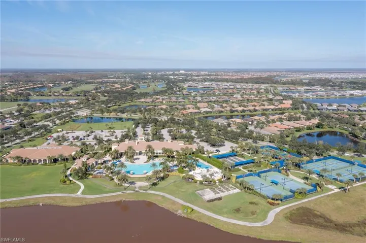 Aerial of community Amenities