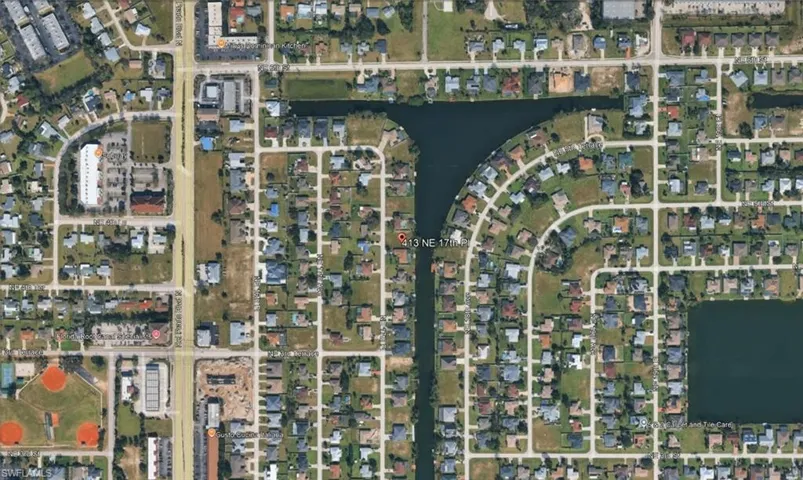 Aerial Map. Depicting the property's geographic location and surrounding infrastructure